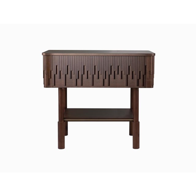 Campbell Bedside Table by Wood Tailors Club For Sale - Image 4 of 7