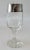 Vintage MCM Dorothy Thorpe & Italian Silver Tiered and Rimmed Glass Cordials (Asst..)- 7 Pieces For Sale - Image 10 of 10