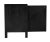 Not Yet Made - Made To Order NOIR Weston Sideboard, Hand Rubbed Black with Light Brown Trim For Sale - Image 5 of 8
