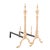 Philadelphia Federal Bell Metal Andirons With Paired Fire Tools, C. 1790 For Sale In Chicago - Image 6 of 13