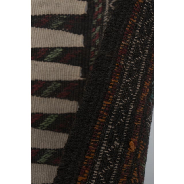 1960s Vintage Animal Turkish Soumac Kilim Rug 3'6'' X 6'1'' For Sale - Image 11 of 13