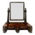 Early 19th-Century Flame Mahogany Dressing Table Swivel Mirror For Sale