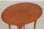 Wood Eldred Wheeler Cherry Oval Occasional Table For Sale - Image 7 of 13