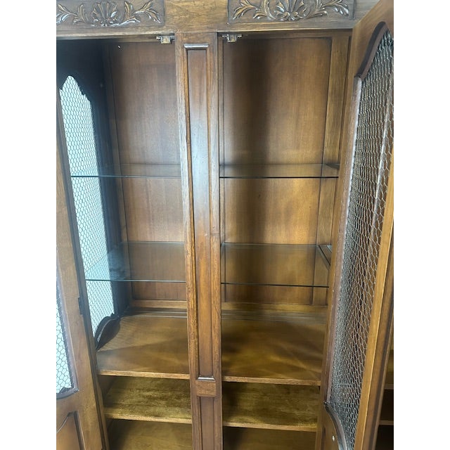 Elevate your home decor with the sophisticated elegance of this French in the Country Manor Breakfront by Drexel. With its...