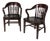 Pr. Vintage Bank of England Jury Chairs by the Marble & Shattuck Furniture Company For Sale