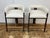 Linen Worlds Away Cruise Counter Stools, Pair For Sale - Image 8 of 12