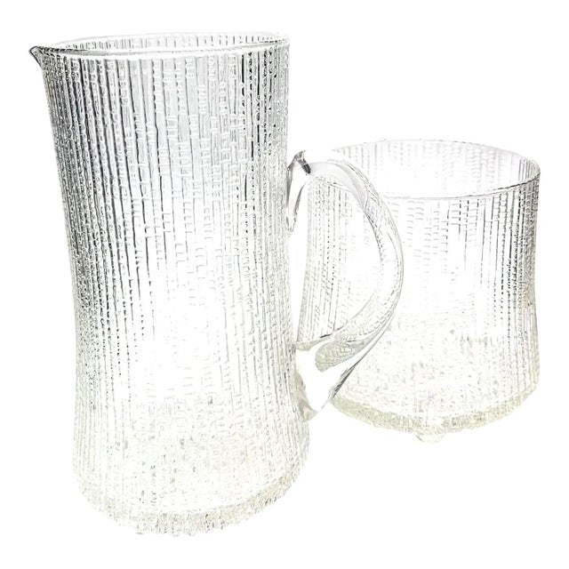 Mid-Century Modern Vintage Iittala "Ultima Thule" Cocktail Set Designed by Tapio Wirkkala, 6 Pieces For Sale - Image 3 of 12