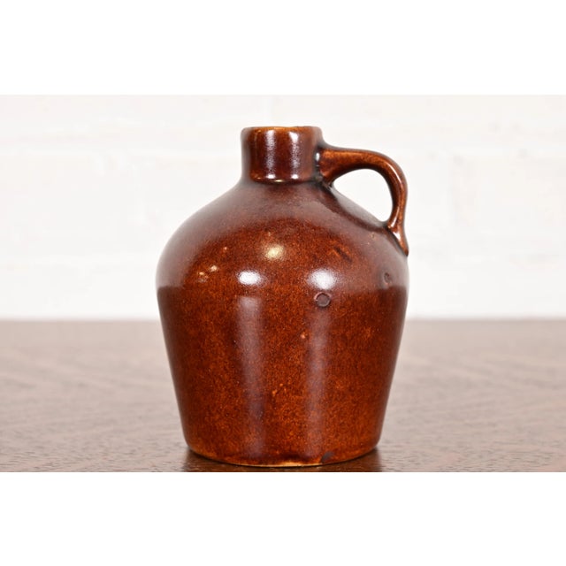 Roycroft Pottery Antique Arts & Crafts Glazed Ceramic Jug, Circa 1920s For Sale - Image 12 of 12
