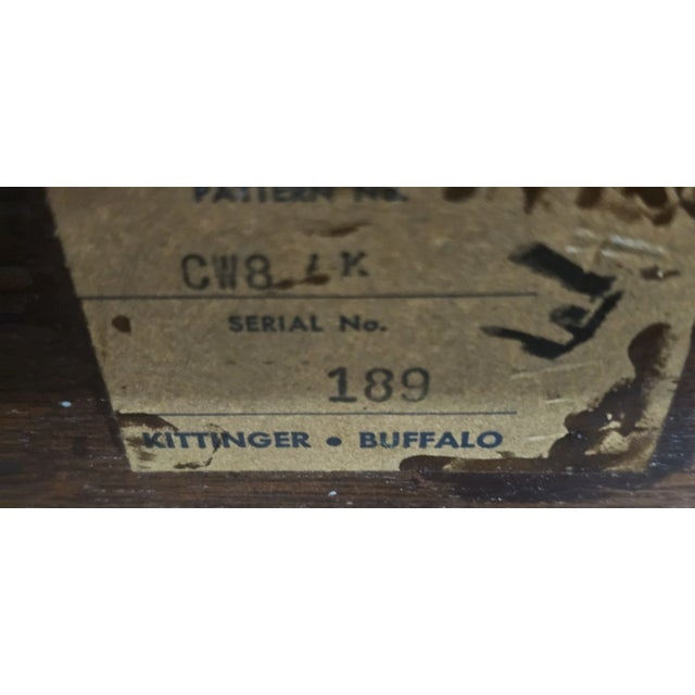 Kittinger Colonial Williamsburg Collection Mahogany Queen Anne Tea Table Cw-8 For Sale - Image 12 of 12