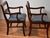 1950s 1950 English Regency Style Mahogany Set of Six Dining-Room Chairs 2 Arm & 4 Side For Sale - Image 5 of 14