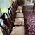 Thomasville Collector's Cherry Dining Room Set. 106 inches at full length with 2 inserts so the table can be expanded or...