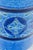 Rimini Blu Ceramic Vase with Relief Decoration buy Aldo Londi for Bitossi, 1960s For Sale - Image 3 of 5