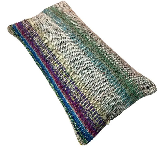 Vintage Turkish Kilim Cushion Cover, 1970s For Sale - Image 9 of 11