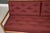 Burgundy 1950s Refinished t.h. Robsjohn Gibbings for Widdicomb Sofa For Sale - Image 8 of 12