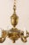 Brass Mid 20th Century French 8-Light Gold-Tone Chandelier For Sale - Image 8 of 11