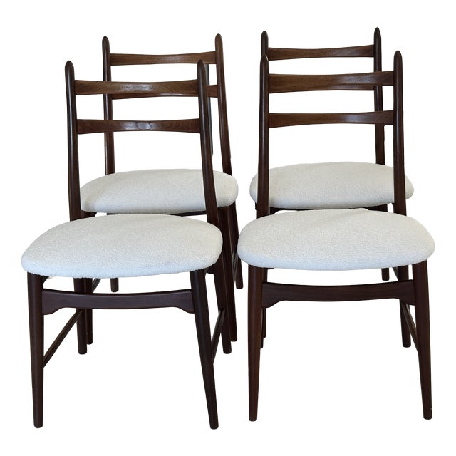 Teak Chairs by Wilkhan de Georg Leowald, Germany, 1960, Set of 4 For Sale