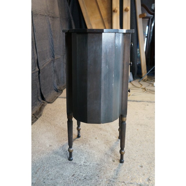 Antique Grand Rapids Furniture Shops Martha Washington Mahogany Sewing Cabinet For Sale - Image 14 of 18