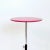 Contemporary Side Table with Pink Metal Top For Sale - Image 3 of 12