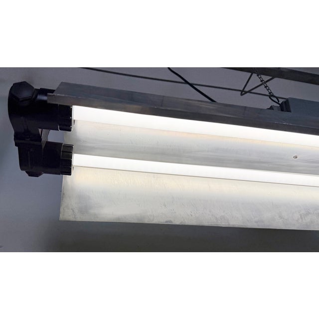 Industrial Grey Tube Light from Elektrosvit, 1970s For Sale - Image 12 of 18