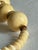 Vintage 1970s Bohemian Long Ivory Beaded Statement Necklace For Sale - Image 11 of 13