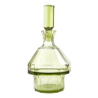 Art Deco Czechoslovakian Carafe from Moser, 1920s For Sale