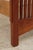 Stickley Cherry Queen Size Prairie Mission Bed For Sale - Image 13 of 18