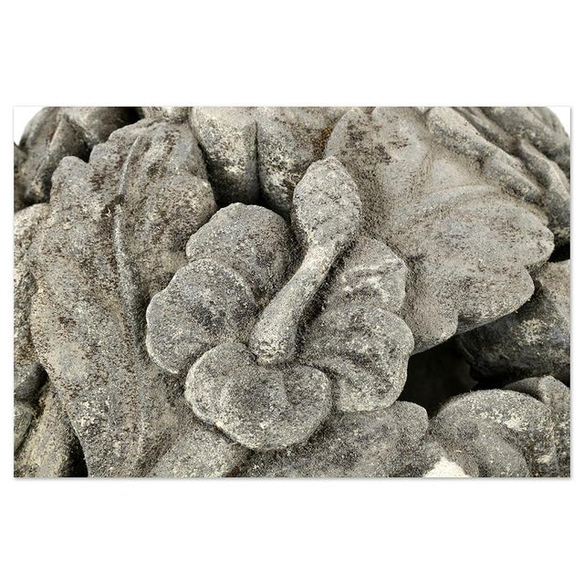 Sculpted Stone Garden Ornament For Sale - Image 4 of 7