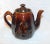 Mid 19th Century Antique Rockinghamware Tea Pot For Sale - Image 5 of 7