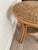 2000 - 2009 Vintage Bamboo and Rattan Two Tiered Side Table For Sale - Image 5 of 7