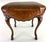 Ralph Lauren Regency Inspired Leather and Walnut Vanity Bench For Sale - Image 12 of 12