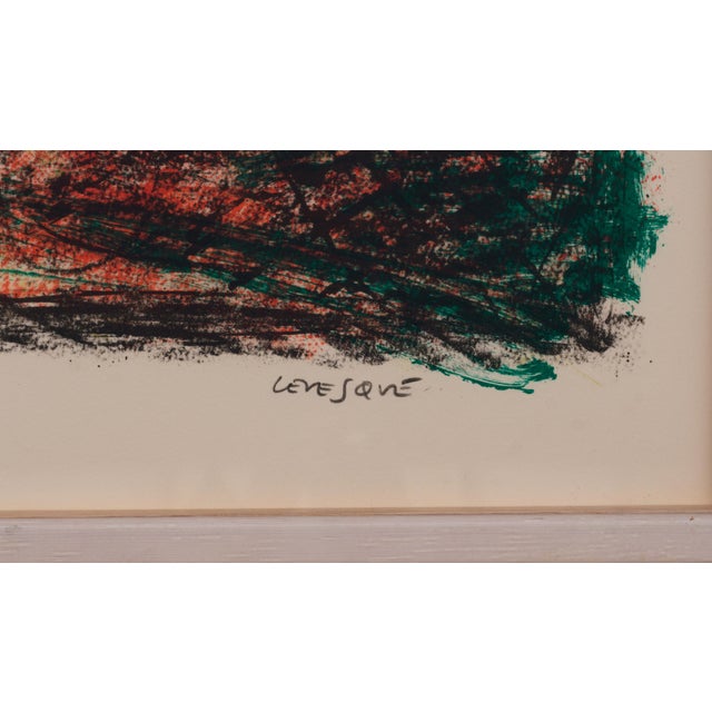 Erik Levesque, Abstract Edition 135/195, 1990s, Lithograph For Sale - Image 10 of 15