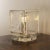 Table Lamp in Clear Murano Glass For Sale - Image 3 of 15