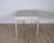 19th Century 19th Century Pair of Gustavian Style Painted Tables, Repainted in Light Gray For Sale - Image 5 of 14