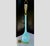 Mid-Century Modern Vintage Murano Glass Long-Neck Blue Table Lamp For Sale - Image 3 of 10