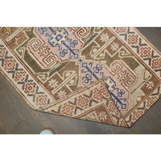 Turkish Narrow Short Vintage Turkish Anatolian Runner - 2'5" x 6'9" For Sale - Image 3 of 8