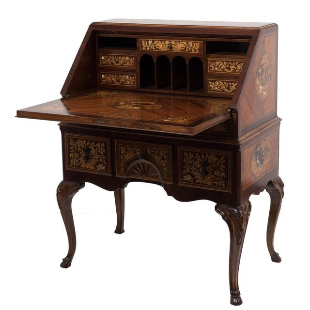 Antique Flip Top Cabinet by Adriano Brambilla, Late 19th Century For Sale - Image 3 of 5