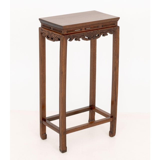Wood Chinese Hardwood Console Table For Sale - Image 7 of 7