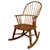 Antique English Ash Spindle-Back Rocking Chair For Sale - Image 10 of 12