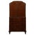 Antique English Edwardian Burr Walnut Cabinet For Sale - Image 13 of 13