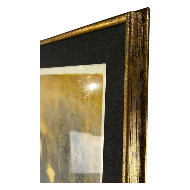 Vintage Hoi Lebadang Large Abstract Lithograph Pencil Signed For Sale In New York - Image 6 of 12