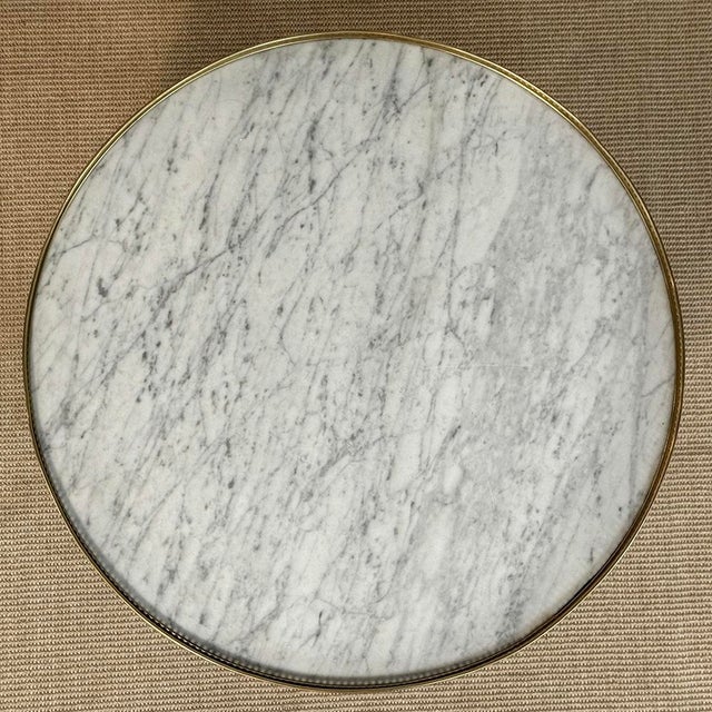 Antique French Louis XVI Mahogany Marble Top Bouillotte Table For Sale - Image 18 of 18