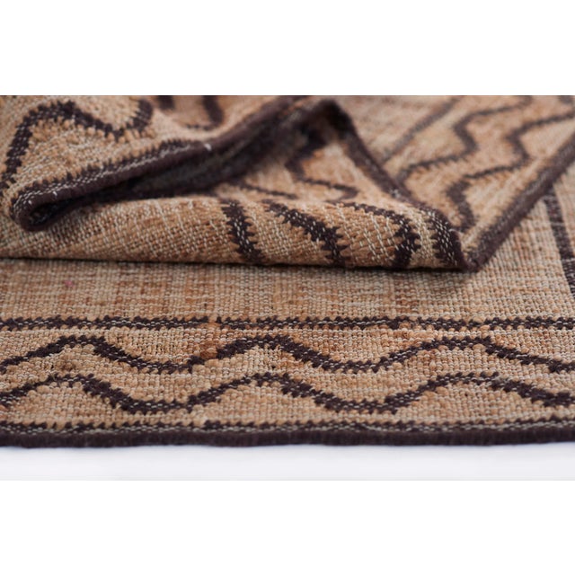 Erin Gates by Momeni Orchard Ripple Brown Hand Woven Wool and Jute Area