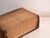This antique japanese storage trunk set of two is a willow-wicker kōri set of two pieces with a full lid, a dense weave...