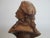 Beige French Girl in Bonnet Composed Torso Sculpture For Sale - Image 8 of 10