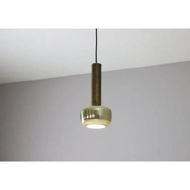 Goldpendel Hanging Lamp by Vilhelm Lauritzen for Louis Poulsen For Sale - Image 3 of 9