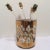 American Pineapple Topped Stir Sticks Gold and Crystal - Set of 4 For Sale - Image 3 of 6