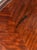 Brown Early 20th Century Mahogany Oval Parlor Table With Matched Veneer Top Supported by Turned Columns For Sale - Image 8 of 11