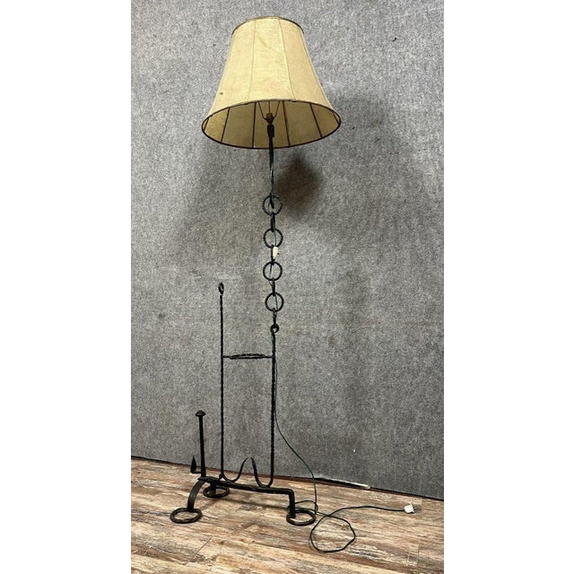 Vintage Chain Floor Lamp by Franz West, 1970s For Sale - Image 7 of 7