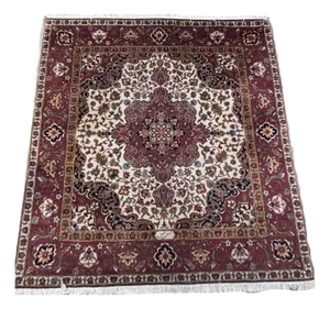 Vintage Keschan Oriental Rug, 1960s