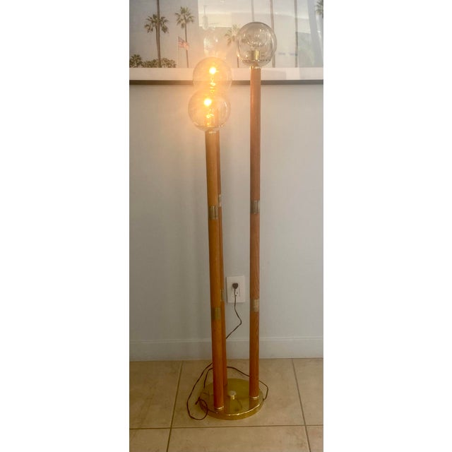 1970s BOYD 3-Globe Floor Lamp is a true MCM atomic age beauty ready to give a little retro cool to any space! Crafted of...